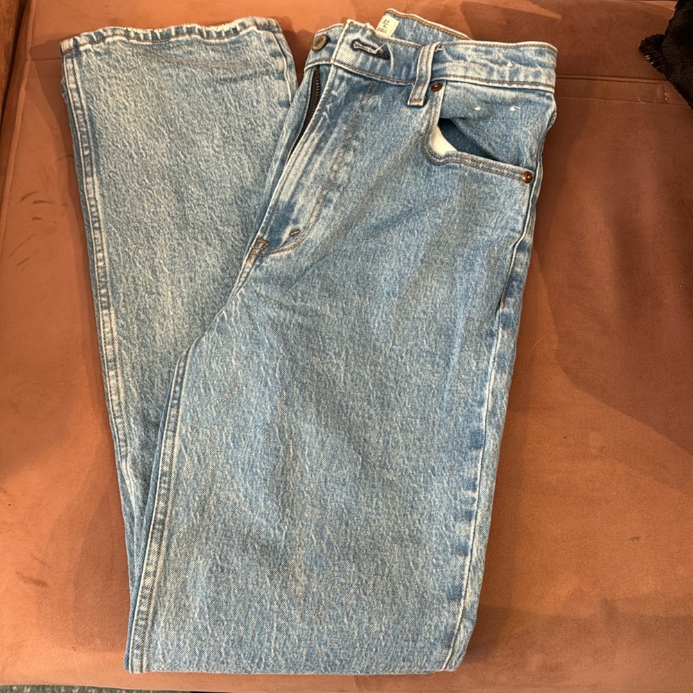 Abercrombie & Fitch 90s straight ultra high rise jeans